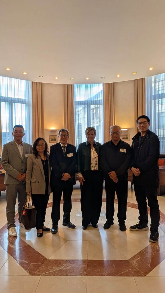 李明哲拜會比利時國會友台小組共同主席　籲關注跨國鎮壓與資訊操弄